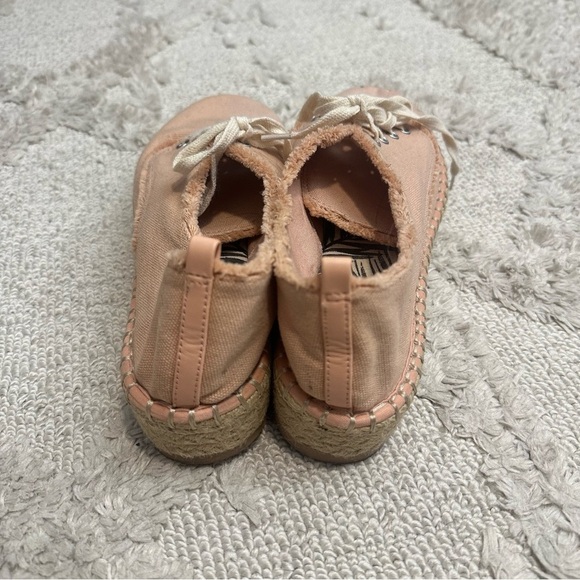 Dolce Vita Roxie Pink Platform Espadrille Sneakers Size 7.5 - Picture 5 of 6